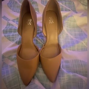 Tan heels made by NY&C. Size 8